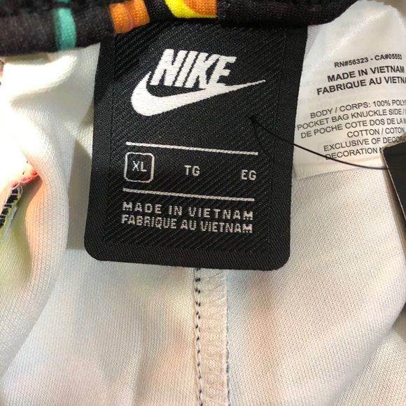 Nike Sportswear Floral Print Pants, AR1613-389, XL - Picture 14 of 16